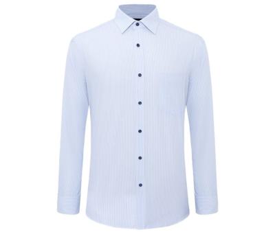 China XS~5XL Cotton Non Iron Anti-pilling Formal Dress Shirt Pure White Breathable Custom Made Wrinkle Free Business For Men for sale