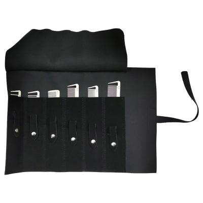 China Eco-friendly Leather Hairdressers Barber Leather Scissor Scissor Tool Bag Case for sale