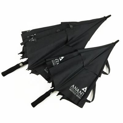 China Large 30 Inch Minimalist Golf Promotional Umbrellas With Logo Prints Custom for sale