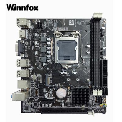 China Best price h61 socket 1155 usb ddr3 2.0 motherboard H61 desktop support intel i3 i5 i7Processors for sale