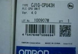 China Ursprüngliche Logik-Prüfer OMRON OMRON programmierbare CPU-Einheit PLC-CJ1G-CPU43H zu verkaufen