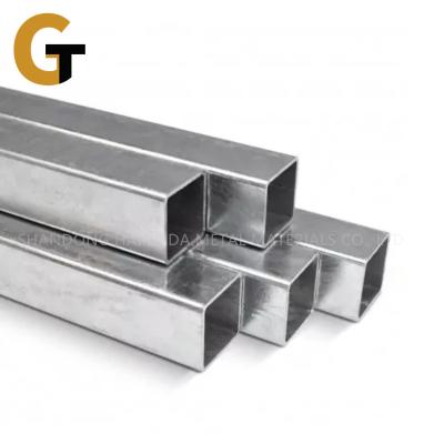 China ASTM BS Construction Square Tube Galvanized Steel for sale