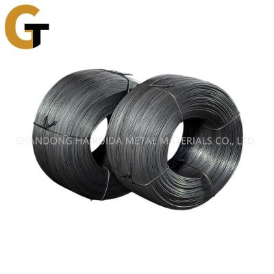 China Round Galvanized Steel Wire Rods ASTM JIS GB DIN Standard Bright Surface with 10-30% Elongation for sale