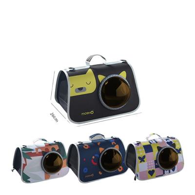 China Manufacturer Transparent Breathable Portable Handbag Professional Pet Bed for sale