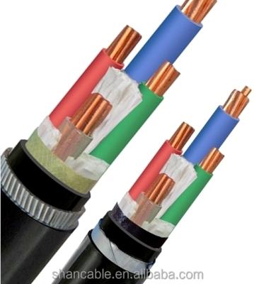 China Underground LV 0.6/1kV Xlpe Underground Insulated 70 Mm Square Copper Cable 4 Core Cable Price for sale