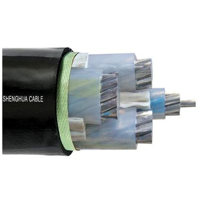 China Construction Cable 4x35mm2 Aluminum Conductor XLPE Insulated PVC Sheathed Power Cable for sale