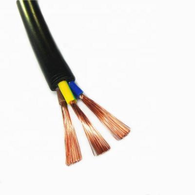 China Overhead Copper Core PVC Insulation Sheath Parallel Common Flexible RVV Wire for sale