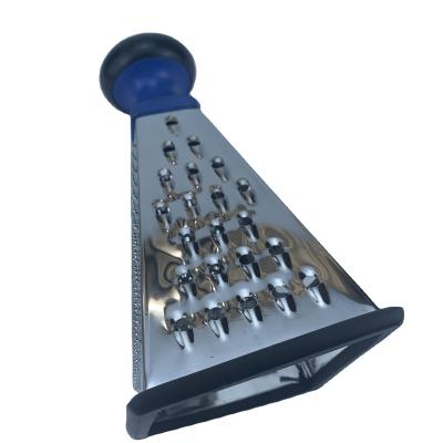 China Sustainable High Quality 9 Inch 4 Sides Cheese Grater With PP Handle for sale