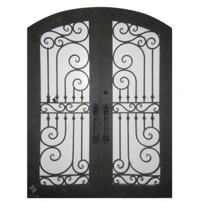 China 2021 High Security Hot Selling Front Entrance Double Door Reasonable Price for sale