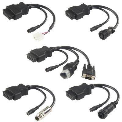 China Most Vehicle Auto OBDII OBD2 Splitter Extension Cables OBD 2 Wire Harness for sale