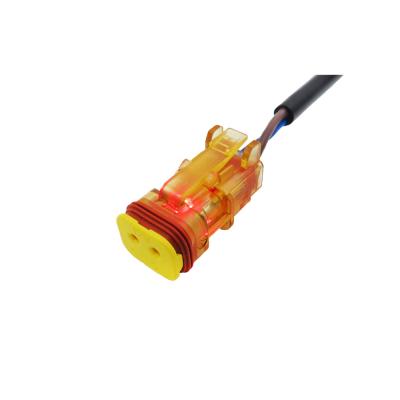 China Integrated in housing German DT Series 2 way power plug 2 pin housing connector for sale