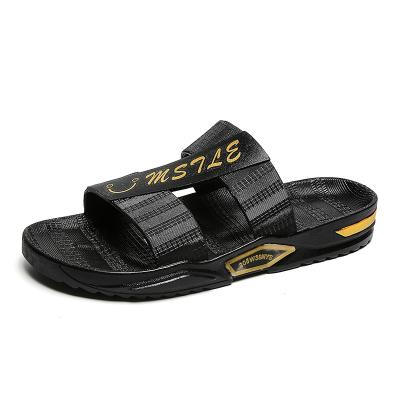 China Fashion Trend Selling Fashion Hot PVC Man Beach Slipper Slide Sandal Non-slip And Durable Slipper for sale