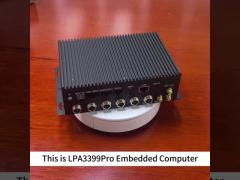 NAS Industrial Fanless Embedded System PC Computer LPA3399Pro RK3399pro