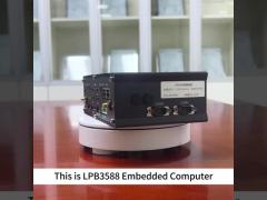 OEM LPB3588 Fanless Compact Embedded PC Box RK3588 Outdoor 4GB 8GB 16GB