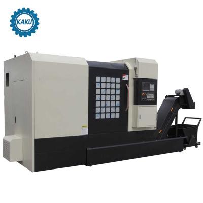 China Hotels TCK550X750 1000 LENGTH CNC LATHE MACHINE SLOPE BED ROTATION TOWER for sale