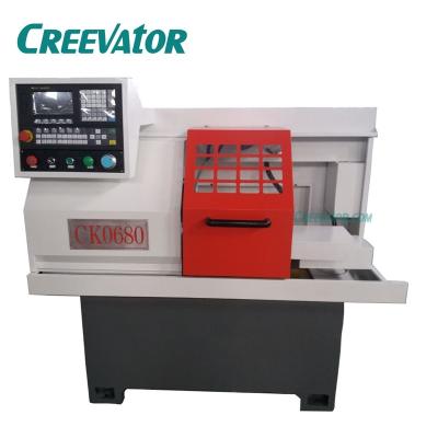 China High Quality Small Hobby Bench CK0680 Small CNC Lathe Machine CK0680 for sale