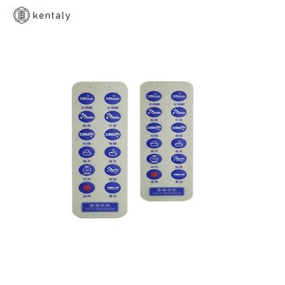 China Custom Scratch-Off Manufacturer OEM Keypads Control Panel Membrane Panel for sale