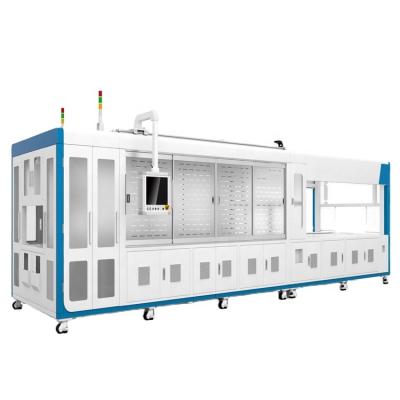 China High Speed ​​Fully Automatic Multi-busbar Solar Cell Stringer Machine Applicable For PV Module Production Line SGCH-050E-8000 for sale