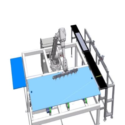 China Automatic Solar Cell String Laying Machine Solar Cell String Lay-out Machine SG-J-IRB2600-12/1.85 for sale