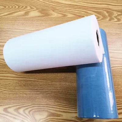 China Breathable Spunlace Nonwoven Embossed Wiping Paper Roll for sale