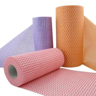 China Hot sale nonwoven cleaning cloth fabric wholesale en venta