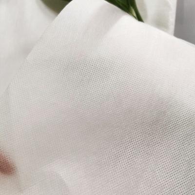 China Anti Bacteria Plain Spunbond Nonwoven Corn Fiber Fabric for sale