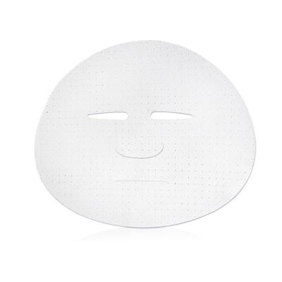 China Cosmetic Nonwoven 27gsm Tencel Fiber Dry Facial Mask Sheet Korea Facial Mask Sheet Light Facial Mask for sale