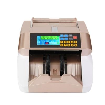 China Mix Value Counting Bill Money Detecting Multi Value Currency Counter Machine With UV MG MT for sale