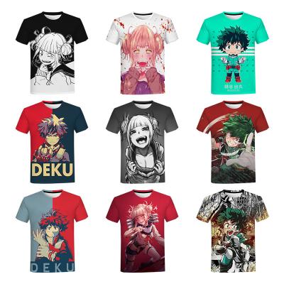 China 2022 Hot Fashion QUICK DRY Japanese Anime 3D Printed Shirt For Men's Casual Cool Summer 3D Printing Shirt From Men's Oversized Tops for sale