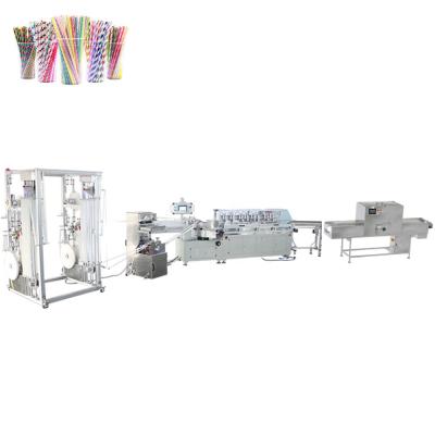 China Full Automatic Paper Producing Equipment Paper Straws Paper Straws Making Machine Maker for sale