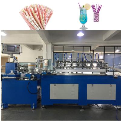 China Hotels New Technology Automatic Paper Drinking Straw Making Machine With Speed ​​55-60m/min for sale