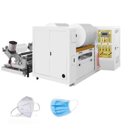 China C1800 Meltblown Multifunctional Nonwoven Fabric Cloth Cutting And Rewinding Machine for sale