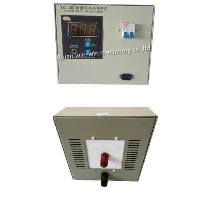 China Factory XC-J3000 xcj3000 3KW 220v crown treatment controller plastic sheet surface crown treater equipment machine for sale