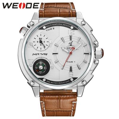 China Wholesale Auto Date Logo Watches WEIDE Products Best Selling Brand Watch With Big Dial for sale