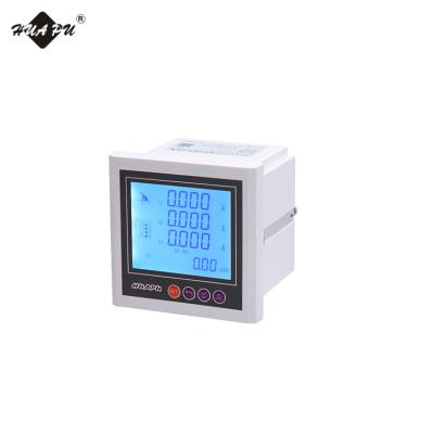 China Mearsure and Display Electric Meter MODBUS-RTU High Accuracy Communication RS485 Multifunction Parameters Digital Harmonic Power Meter for sale