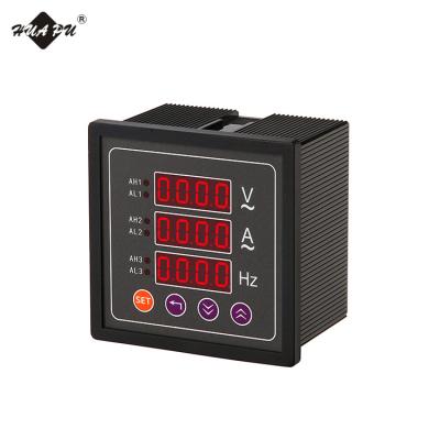 China For Measuring 96*96mm Single Phase LED Current Digital Combination Meter for sale