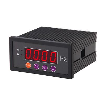 China For Measuring Interesting Frequency Price 96*48mm Smart Digital Panel Single Phase Hz Frequency Meter With LED for sale