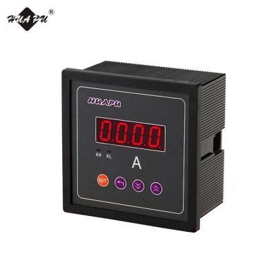 China For Measuring Ammeter Single Phase AC 96*96mm Customized Current Amp Digital Panel Current Meter With Red LED for sale