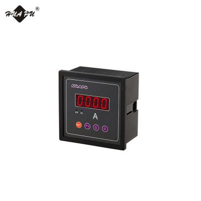 China For Measuring 72*72mm Single Phase LED Display DC Electric Current Meter Digital Panel Current Ammeter for sale