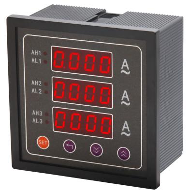 China To measure three phase current huapu led three phase digital amp meter digital ammeter for sale