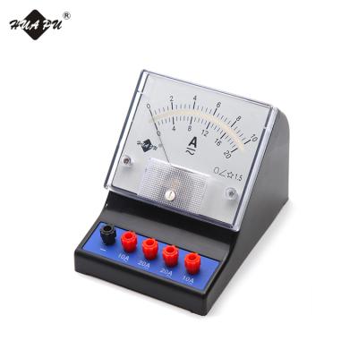 China Education Panel Current Meter Coil Moving Student Ammeter Indicator Type For School 133*97*97mm for sale