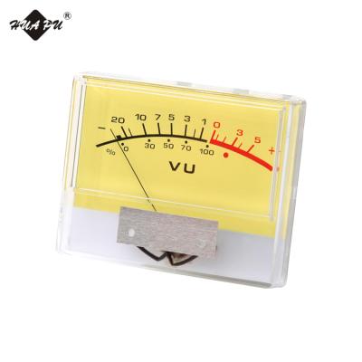 China mobile structure VU-73 indicator type vu meter coil ammeter 73*37mm 73*37mm for sale