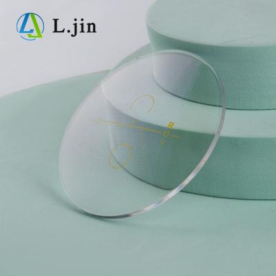 China Single Vision Good China Spherical Progressive Blue Light Pgx Cut Super-Clear Eyeglass Optical Glass Lens 1.499 for sale