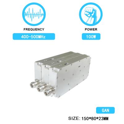 China 100W 400-500MHz Anti Drone System Fpv Module Anti-Drone Module for Fpv Detector With GAN and Isolation Protector for sale