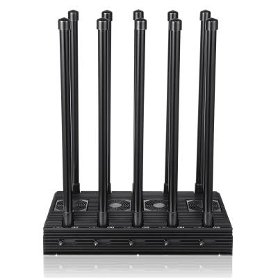 Chine High quality 10 antennas jammer ,blocking 2G,3G,4G,5G,WIFI ,cover range up to 150m à vendre