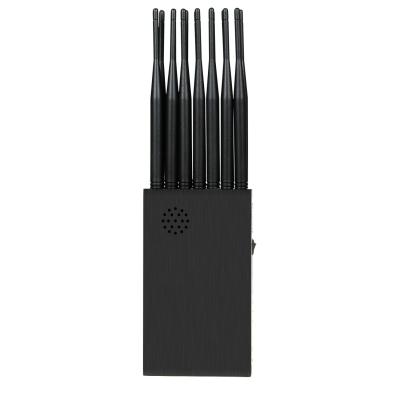 China 14 Antennas Plus 2G.3G.4G.5G Cell Phone Signal Jammer GPS.WIFI LOJACK With Longer 2.0dbi gain antennas.12000Mah battery for sale