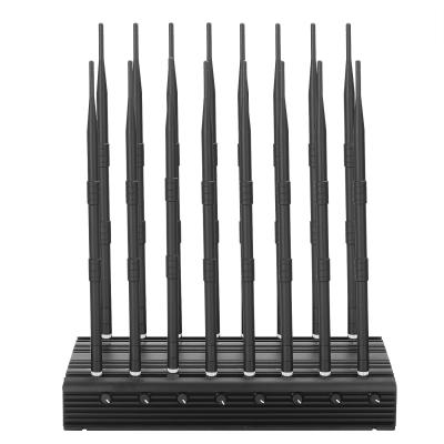 Chine 16 Antennas 2G 3G 4G 5G WIFI Lojack GPSL1 RF(315/433/868) Desktop Jammer à vendre