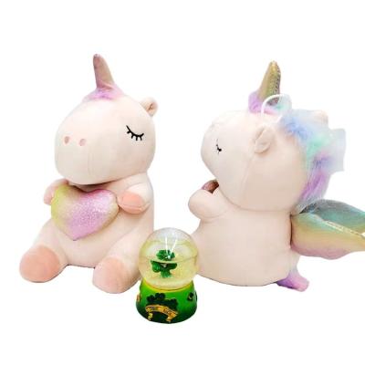 China Factory wholesale cheap plush stuffed animal soft plush fabric plush toys polyester cute toy unicorn for sale