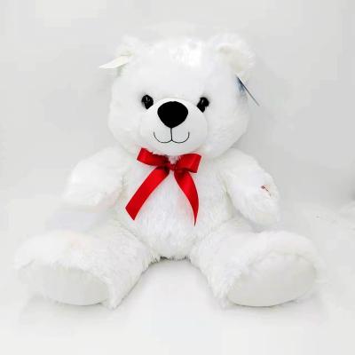 China China factory supply LED light teddy bear toy skin poly plush soft toy soft white soft shell unfilled poly plush toy dolls for sale