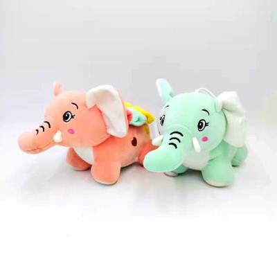 China Plush Stretching Hot Custom Plush Fabrics Polyester Plush Fabrics Plush Toy Stuffed Animal Toy Elephant for sale